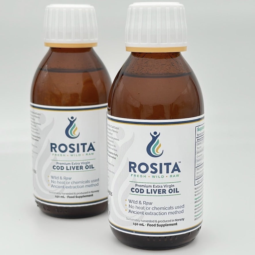 2-pakning Rosita Torskeleverolje 150 ml